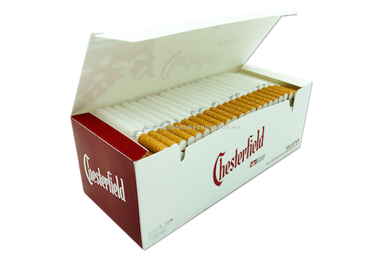 CHESTERFIELD Red KS 250 Cigarette Filter Tubes