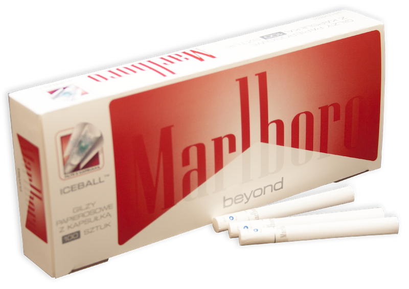 Marlboro Red Beyond Iceball King Size 100 Cigarette Filter Tubes