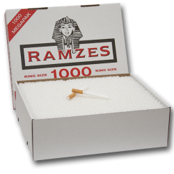 RAMZES 1000 MEGAPAK King Size Cigarette Filter Tubes